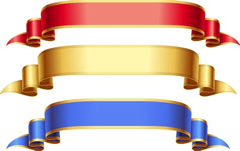 Free Ribbon、 Vector Art .